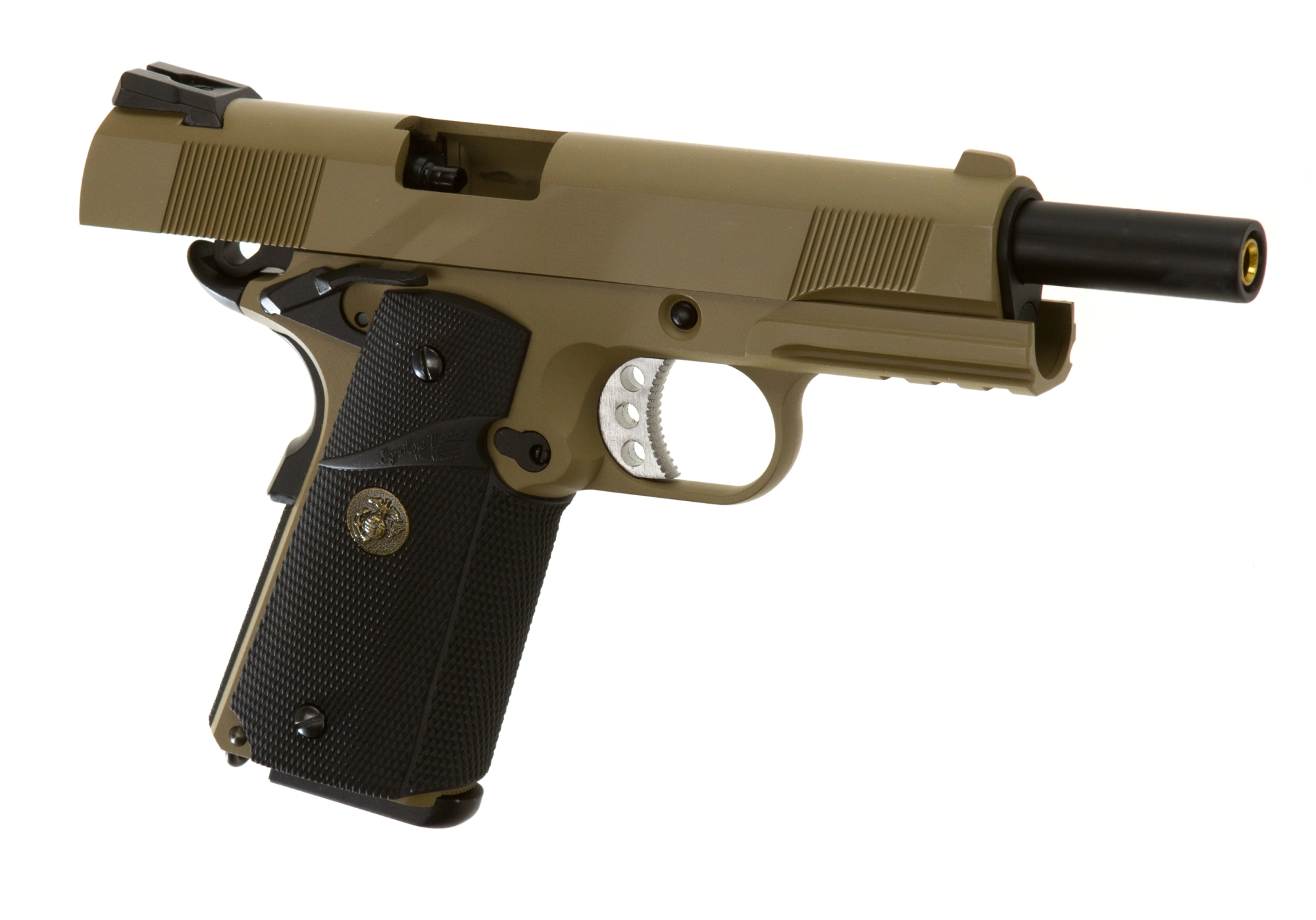 WE M1911 .45 MEU GBB pistooli, metallinen - Desert