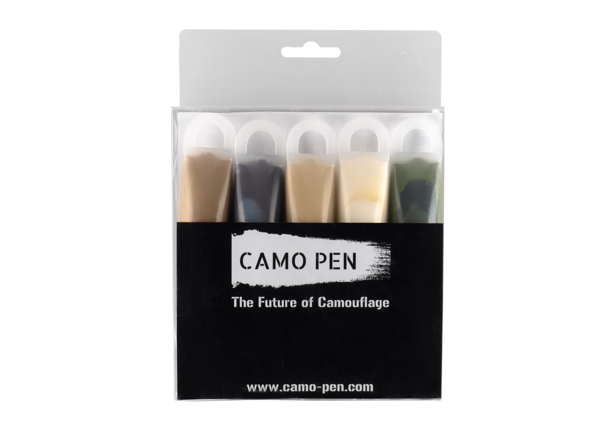 Camo-Pen naamiointimaali, 5x30ml setti - A-TACS AU