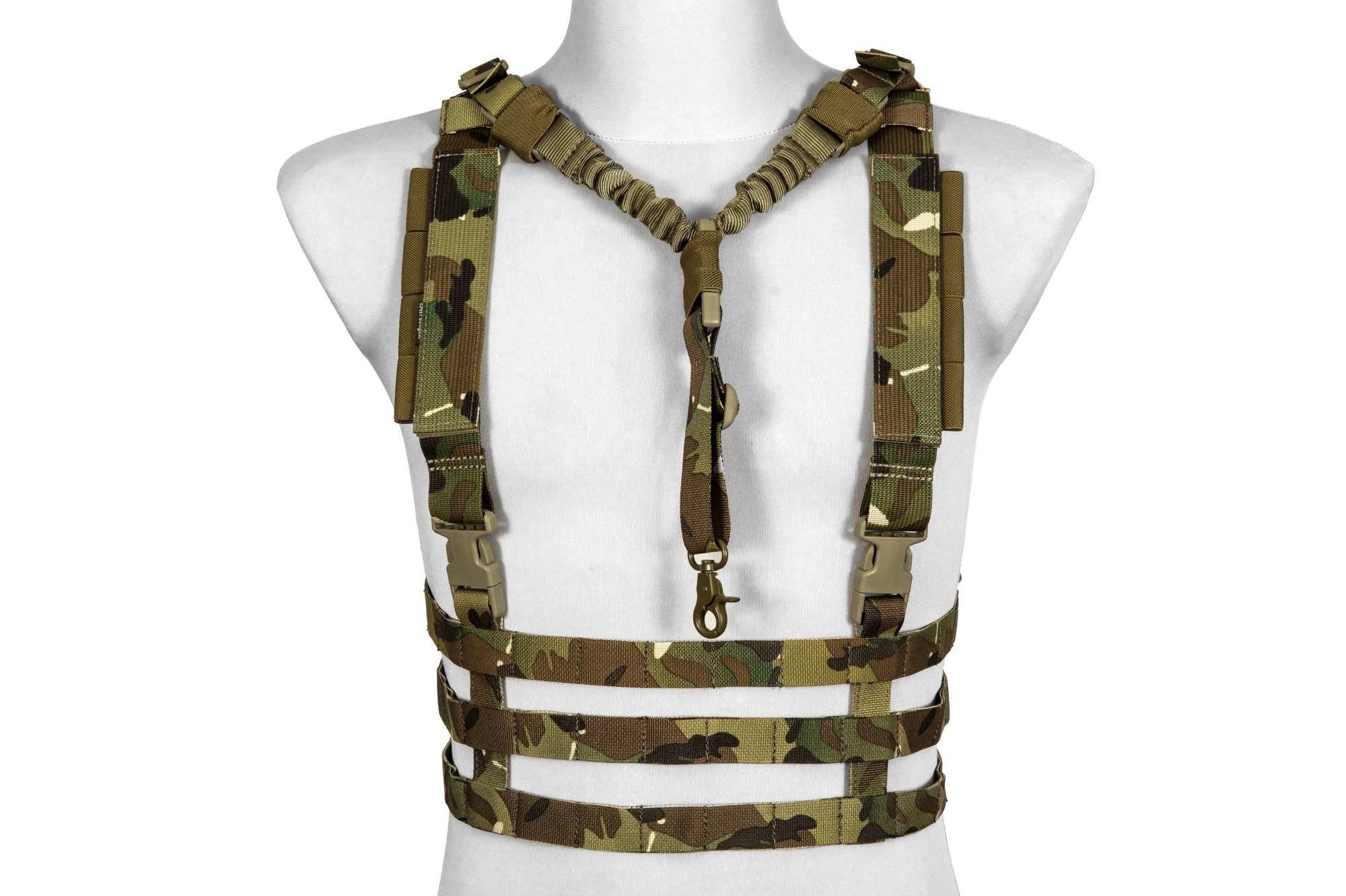 Emerson MOLLE System Low Profile Chest Rig - Multicamo