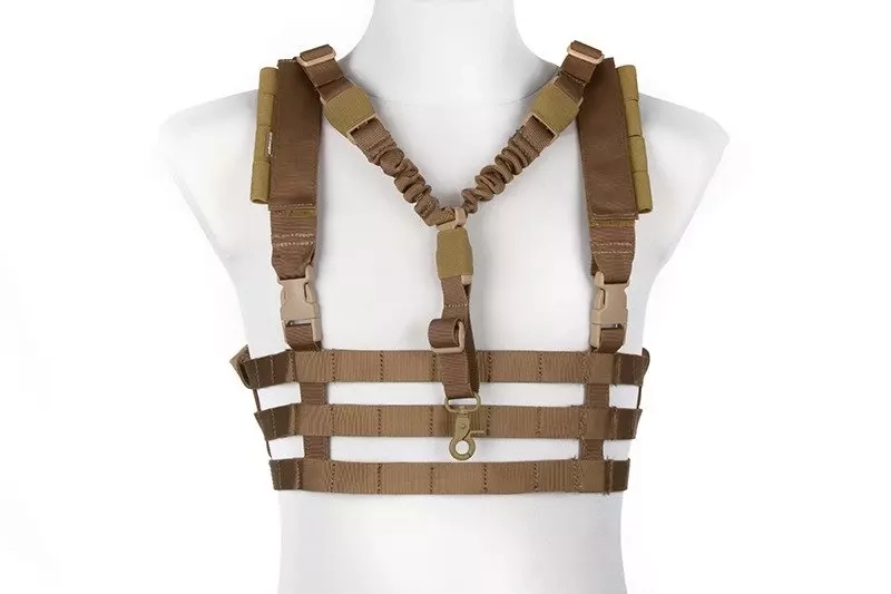 Emerson MOLLE System Low Profile Chest Rig - Coyote Brown