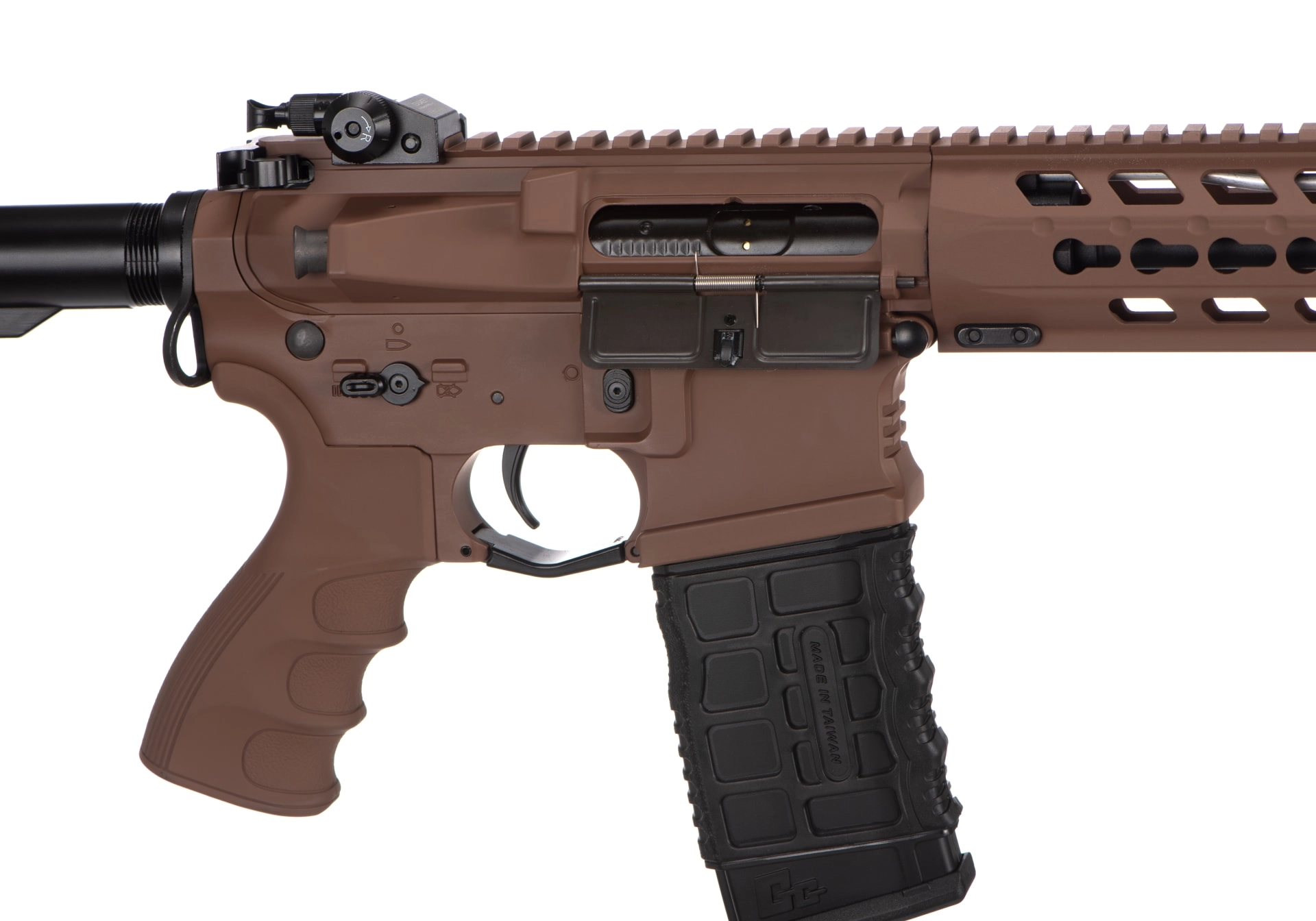 G&G GC16 Predator sähköase, metallirungolla - Coyote Brown