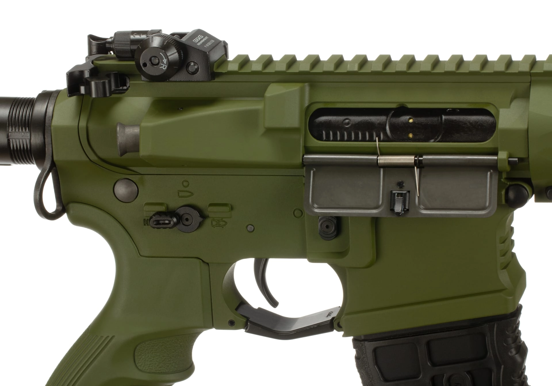 G&G GC16 Predator sähköase, metallirungolla - Hunter Green