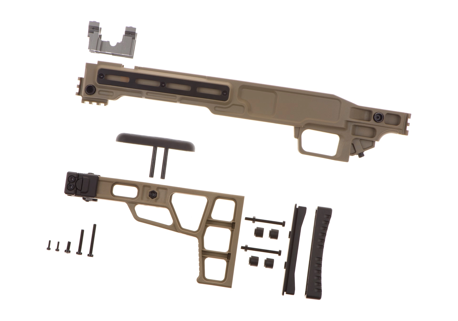 Maple Leaf MLC-S2 VSR-10 Skeleton Stock - Dark Earth