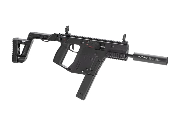 Krytac Kriss Vector AEG SMG, äänenvaimentimella - musta