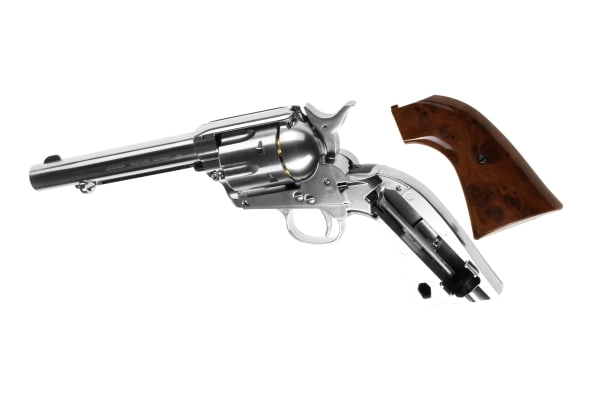 Legends Western Cowboy 6mm CO2 revolveri, metallinen - Nickel