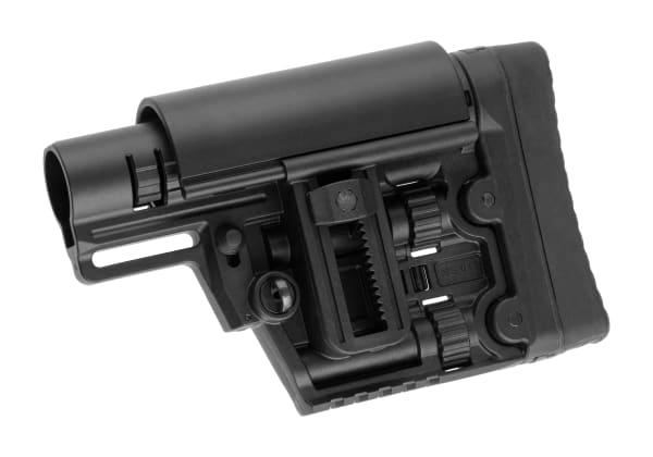 DLG Tactical Mil Spec Modular Precision Stock - musta