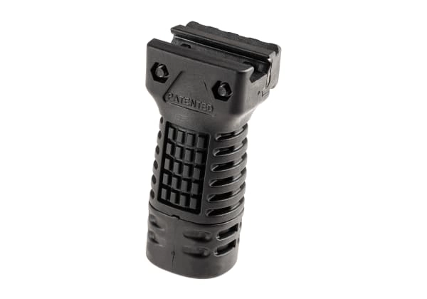 DLG Tactical Vertical Grip Mid-Length - musta