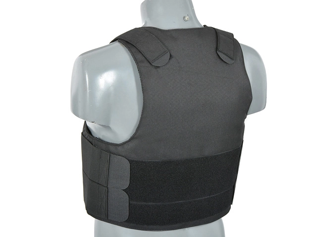 8Fields Personal Body Armor -  musta