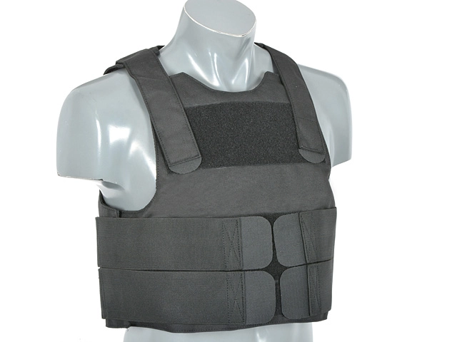 8Fields Personal Body Armor -  musta