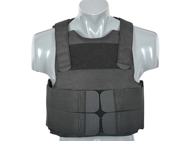 8Fields Personal Body Armor -  musta