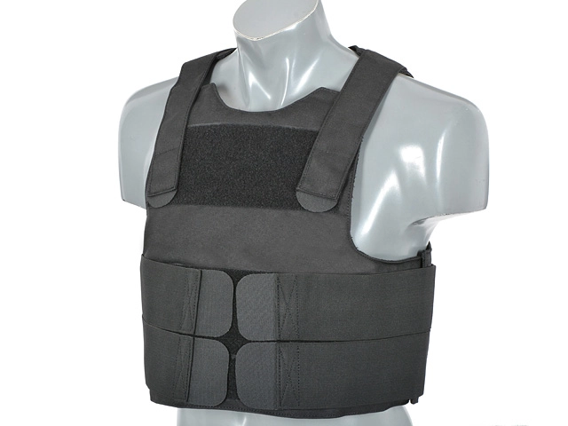 8Fields Personal Body Armor -  musta