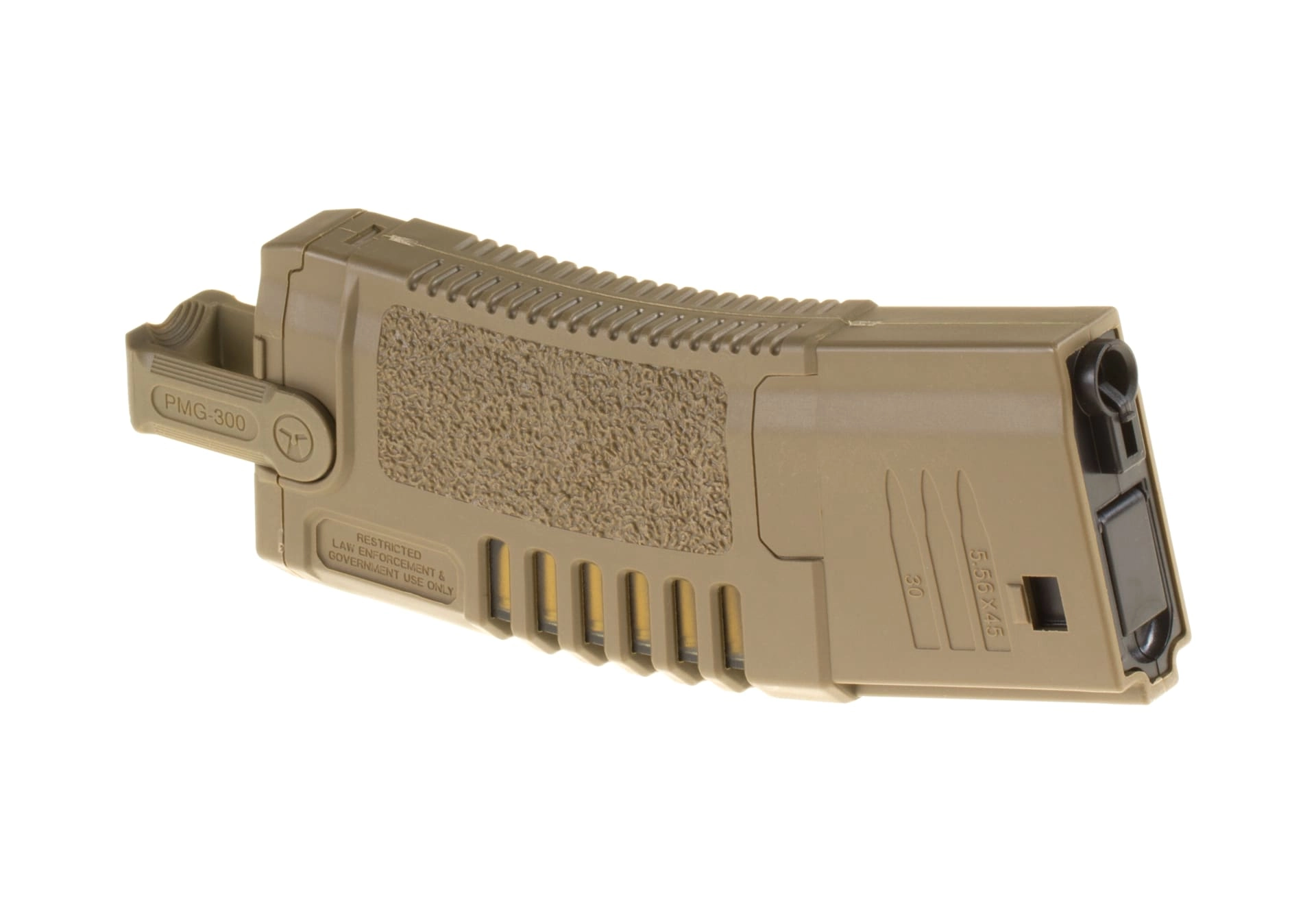 Ares Amoeba M4/M16 300rd PMAG hi-cap lipas - dark earth