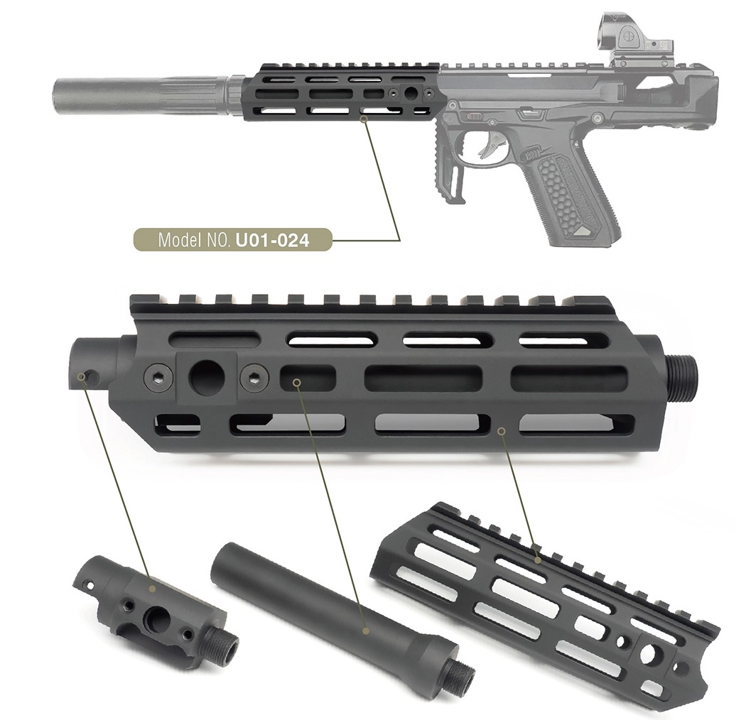 Action Army AAP01 Handguard - musta