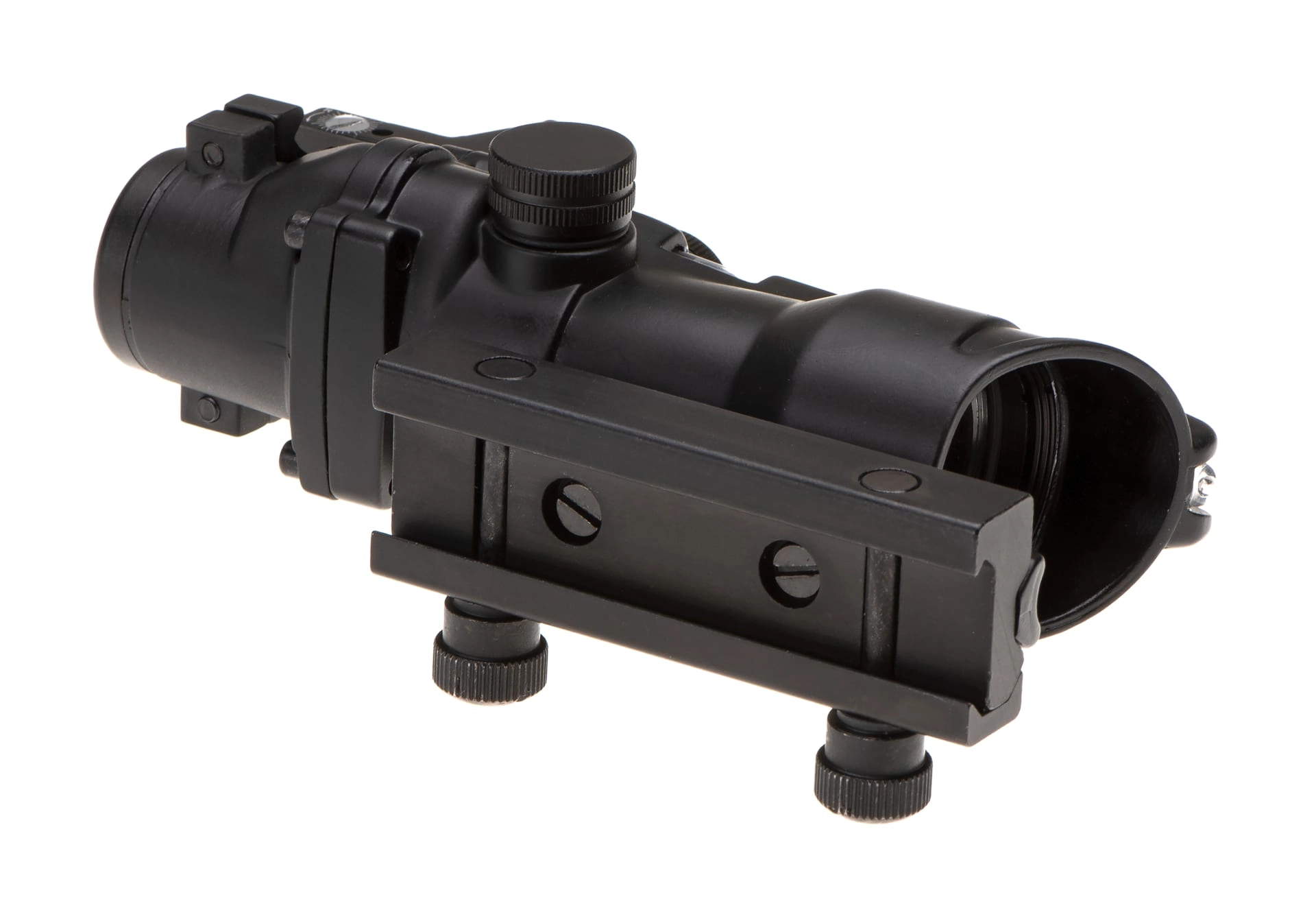 AIM-O ACOG 4x32 kiikaritähtäin kuituoptiikalla + RMR - musta