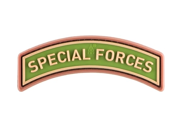 JTG Special Forces Tab kaarimerkki, velcrolla - Green