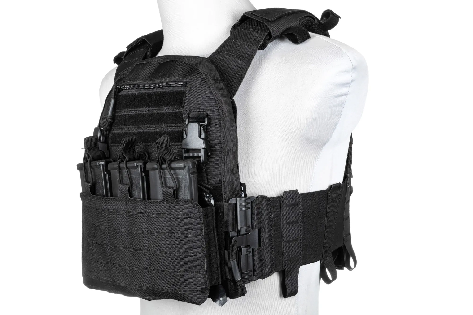 Specna Arms Tactical QR II Plate Carrier - musta