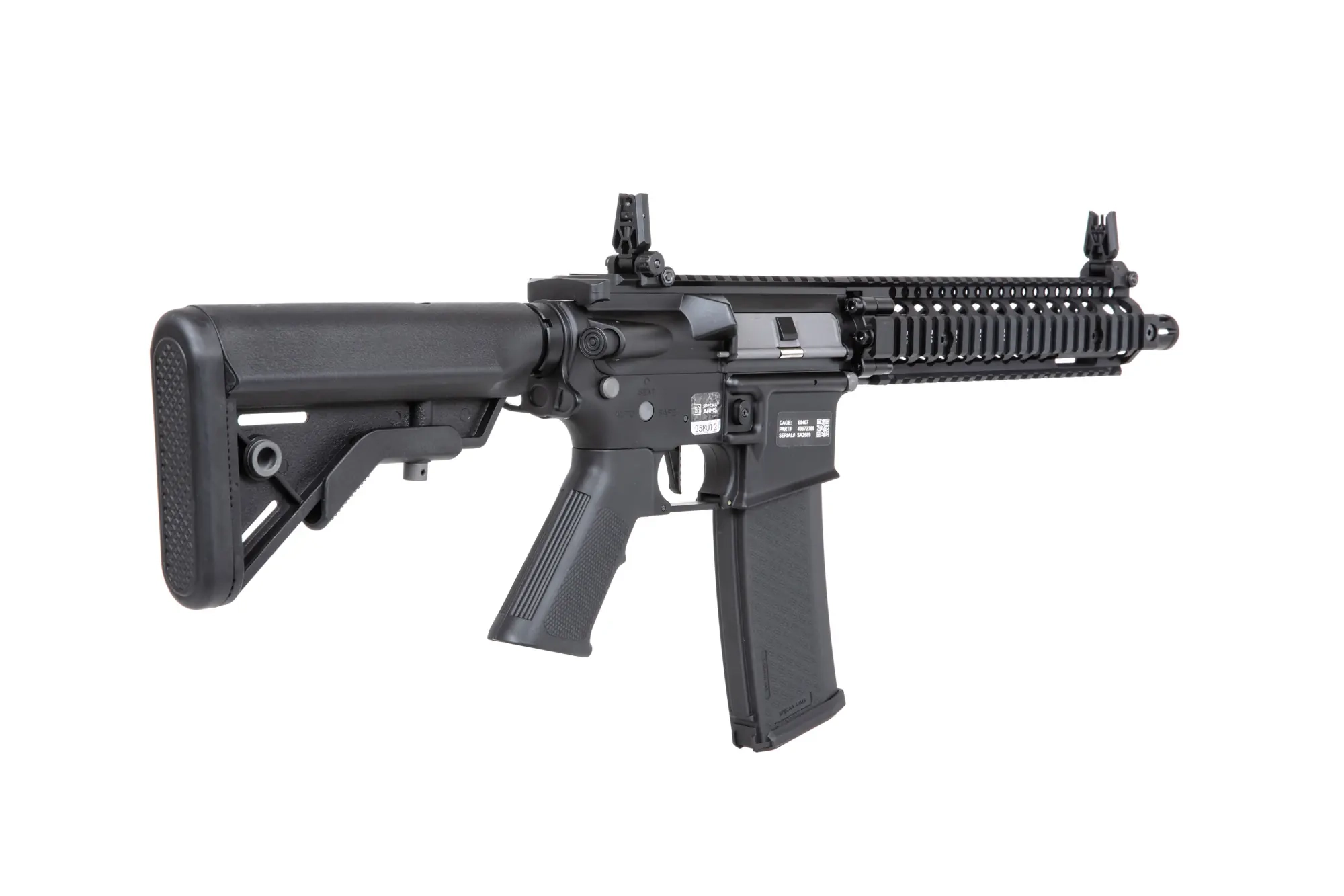 Specna Arms Daniel Defense MK18 SA-E19 EDGE HAL ETU sähköase - musta