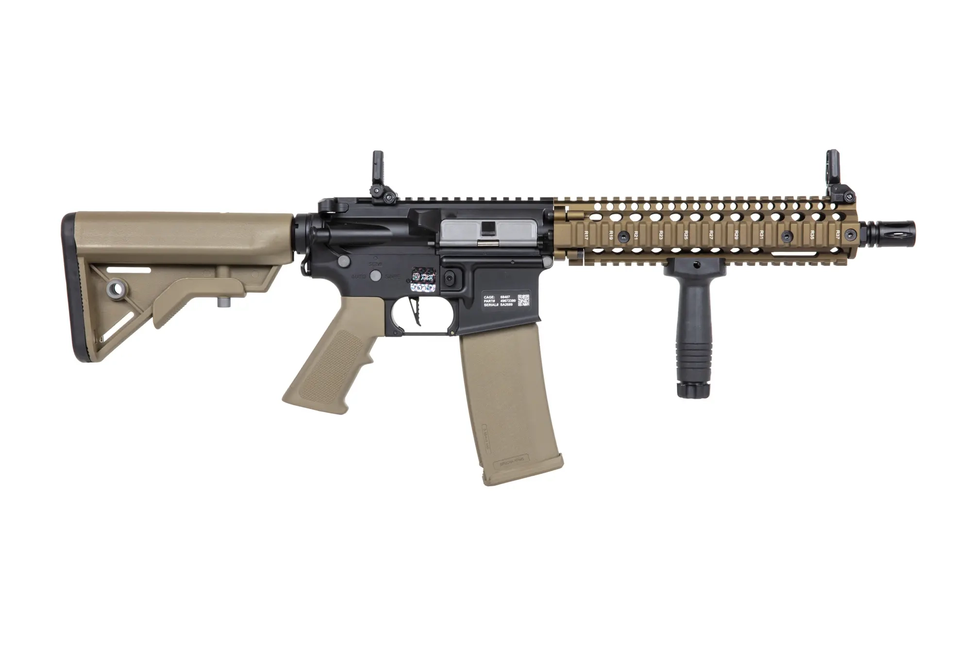 Specna Arms Daniel Defense MK18 SA-E19 EDGE HAL ETU sähköase - Chaos Bronze