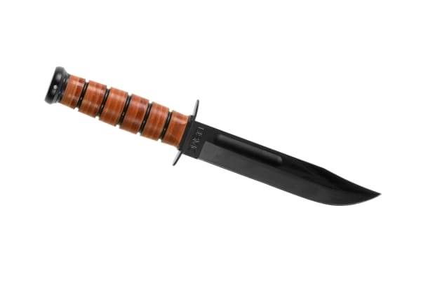 KA-BAR USMC taisteluveitsi - ruskea/musta