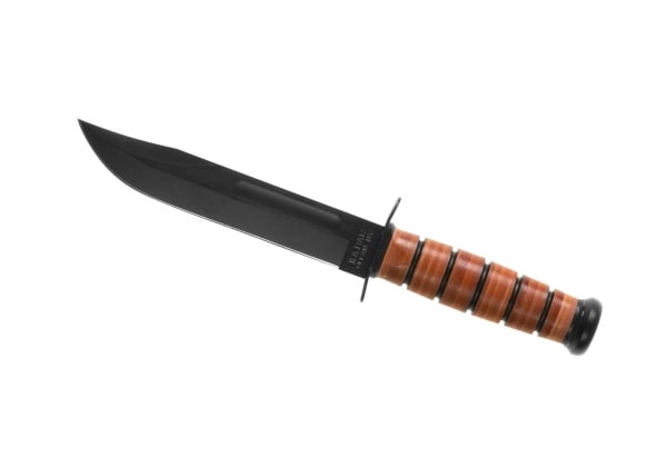 KA-BAR USMC taisteluveitsi - ruskea/musta