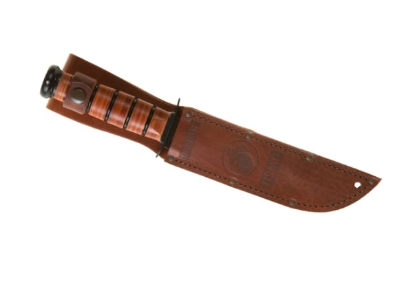 KA-BAR USMC taisteluveitsi - ruskea/musta