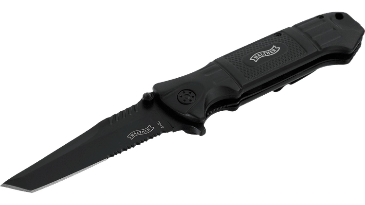 Walther Black Tac Tanto veitsi - musta