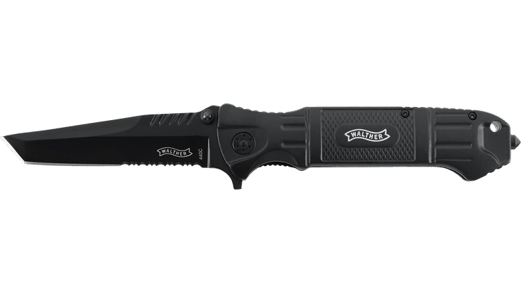 Walther Black Tac Tanto veitsi - musta