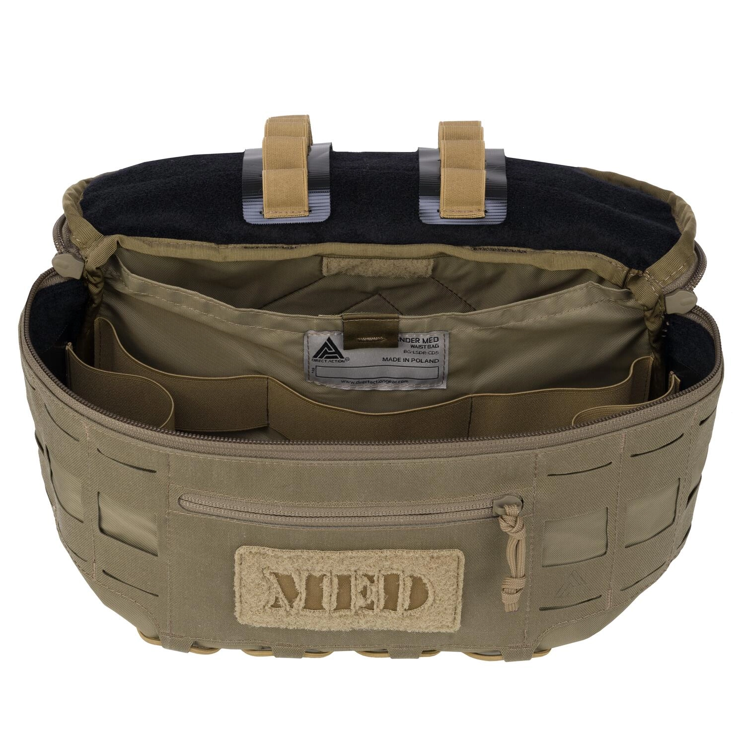 Direct Action Lysander MED Waist Bag - musta