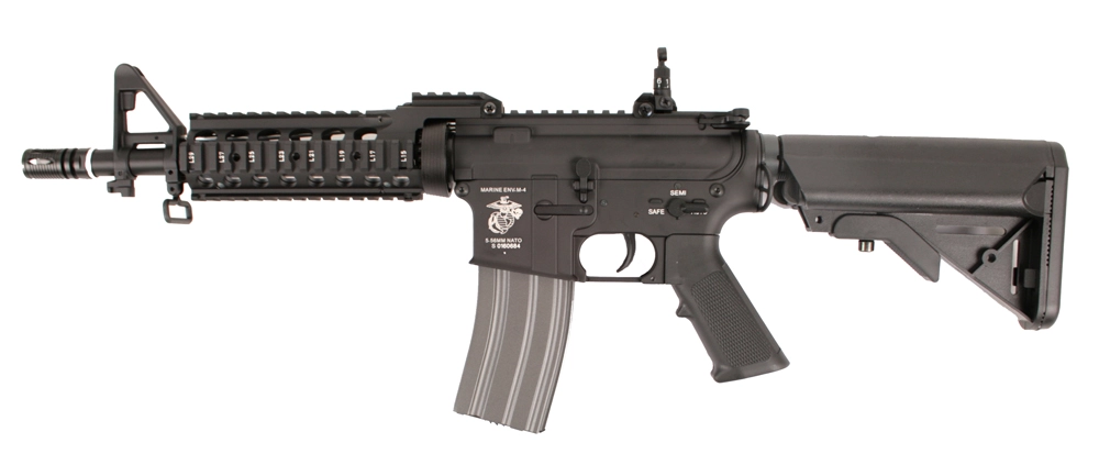 Specna Arms M4 CQBR RAS SA-B05 ONE, metallinen, musta