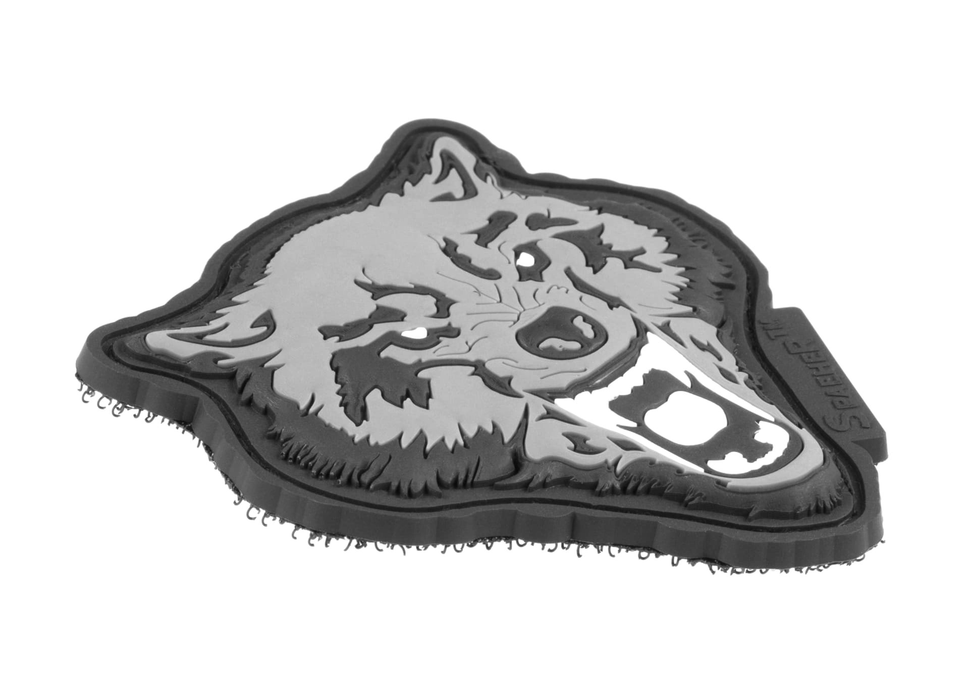 JTG Wolf Head 3D velcromerkki - SWAT