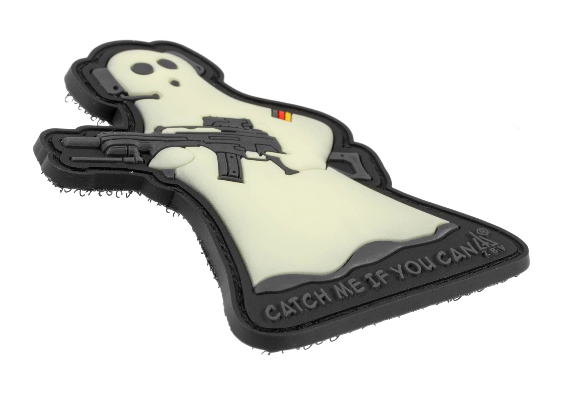 JTG Ghost Sniper 3D velcromerkki - Glow in the Dark