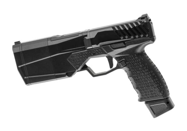 Krytac SilencerCo Maxim 9 CO2 GBB pistooli - musta