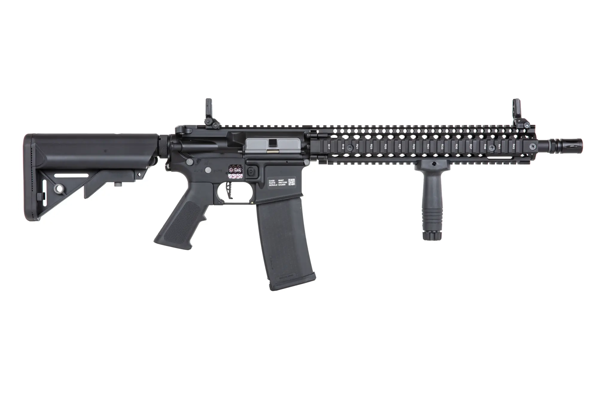 Specna Arms Daniel Defense MK18 SA-P26 Prime Aster II sähköase - musta