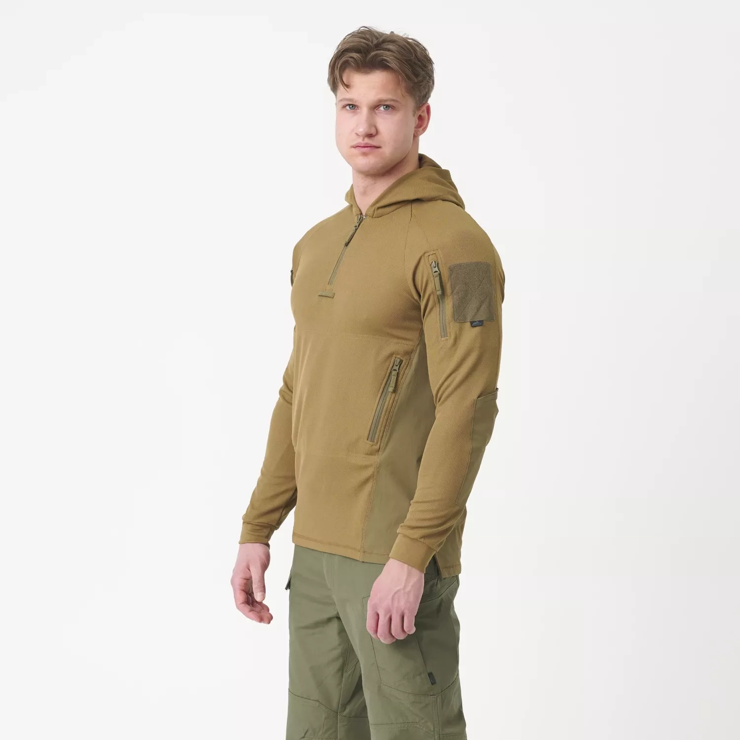 Helikon-Tex  Range Hoodie - TopCool - Coyote/Adaptive Green