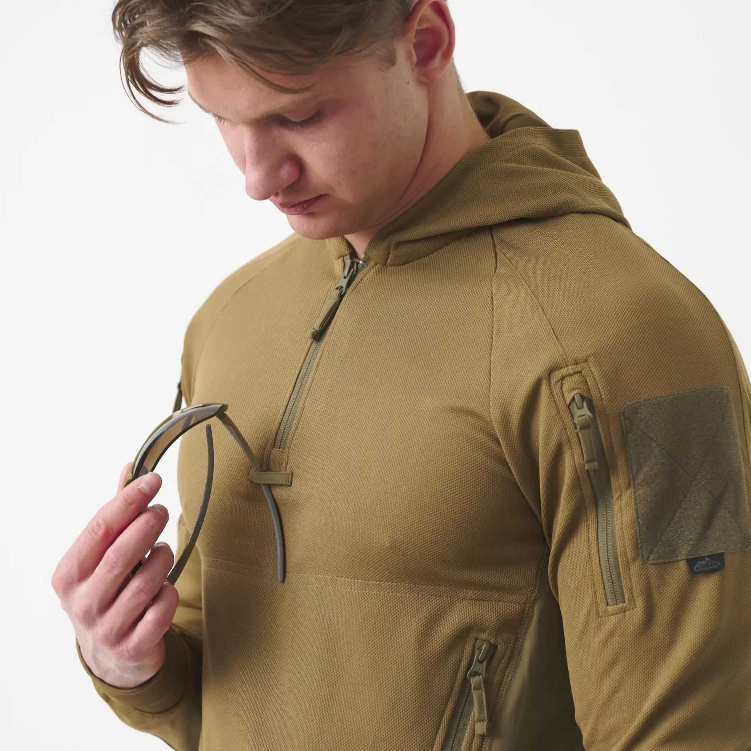 Helikon-Tex  Range Hoodie - TopCool - Coyote/Adaptive Green