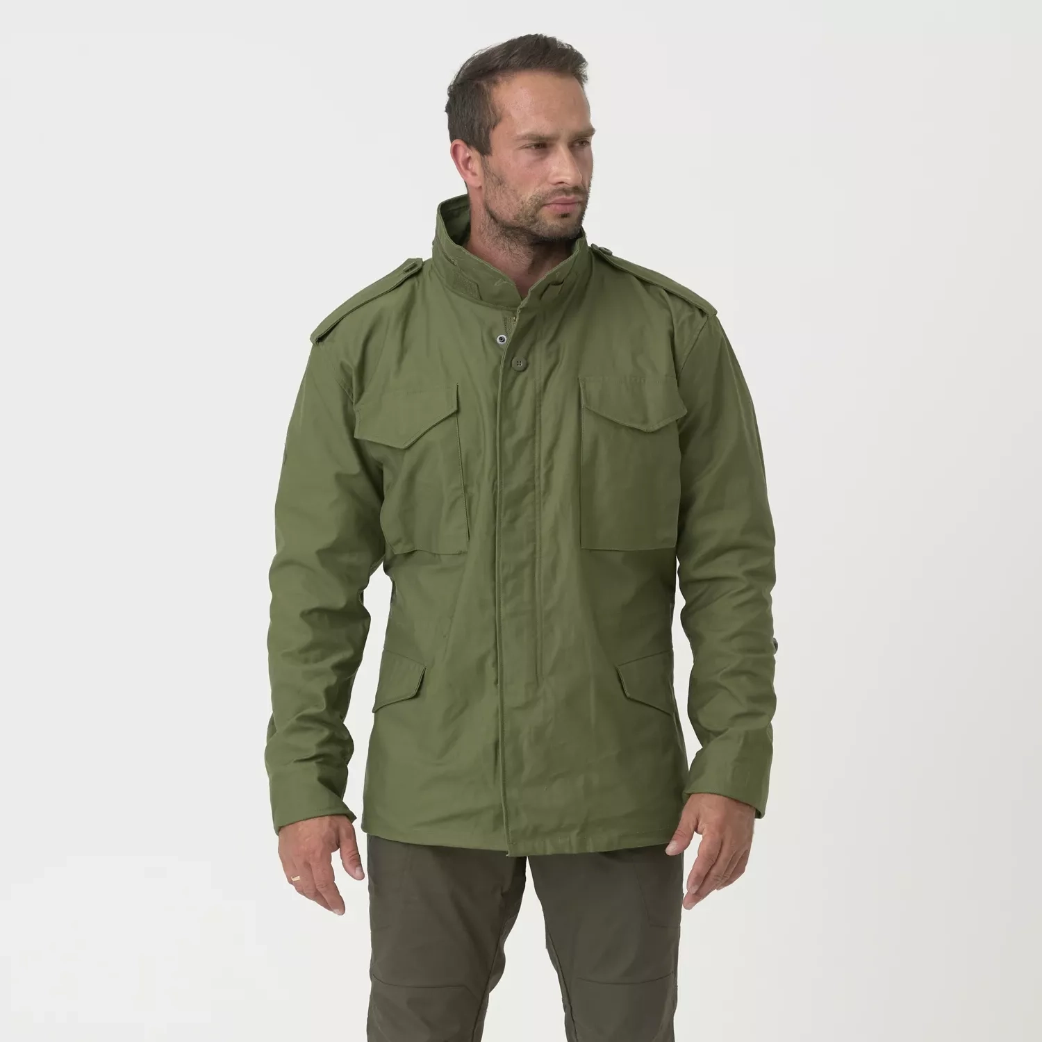 Helikon-Tex M65 Jacket - NyCo Sateen - oliivinvihreä