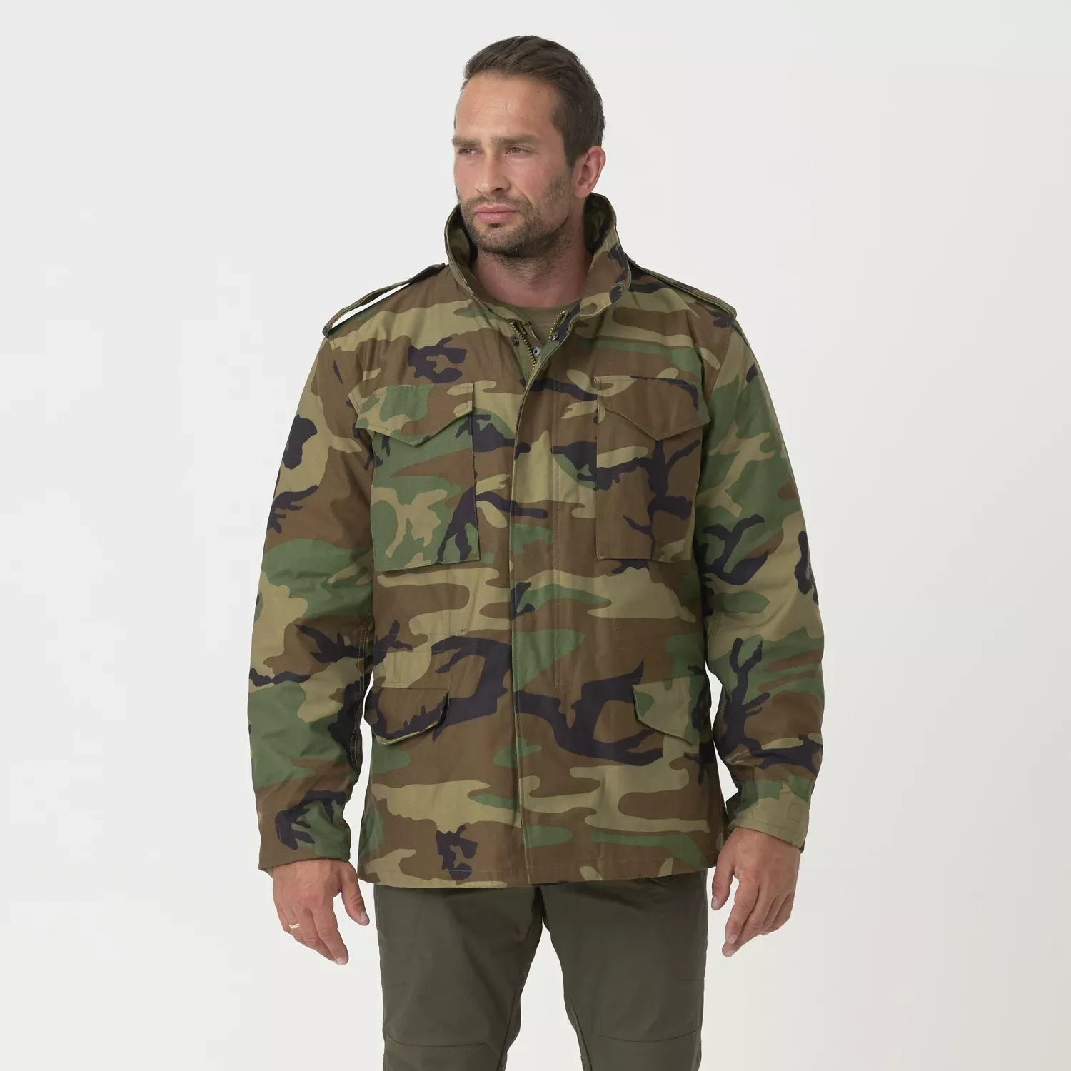 Helikon-Tex M65 Jacket - NyCo Sateen - US Woodland