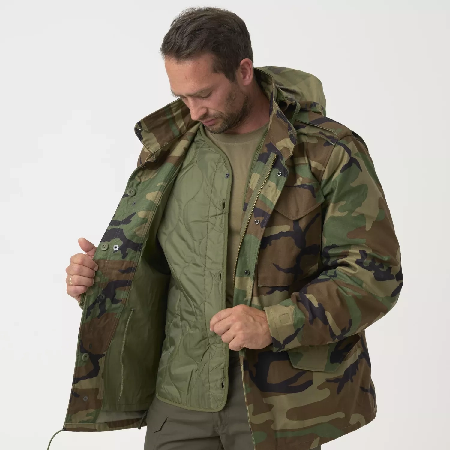 Helikon-Tex M65 Jacket - NyCo Sateen - US Woodland