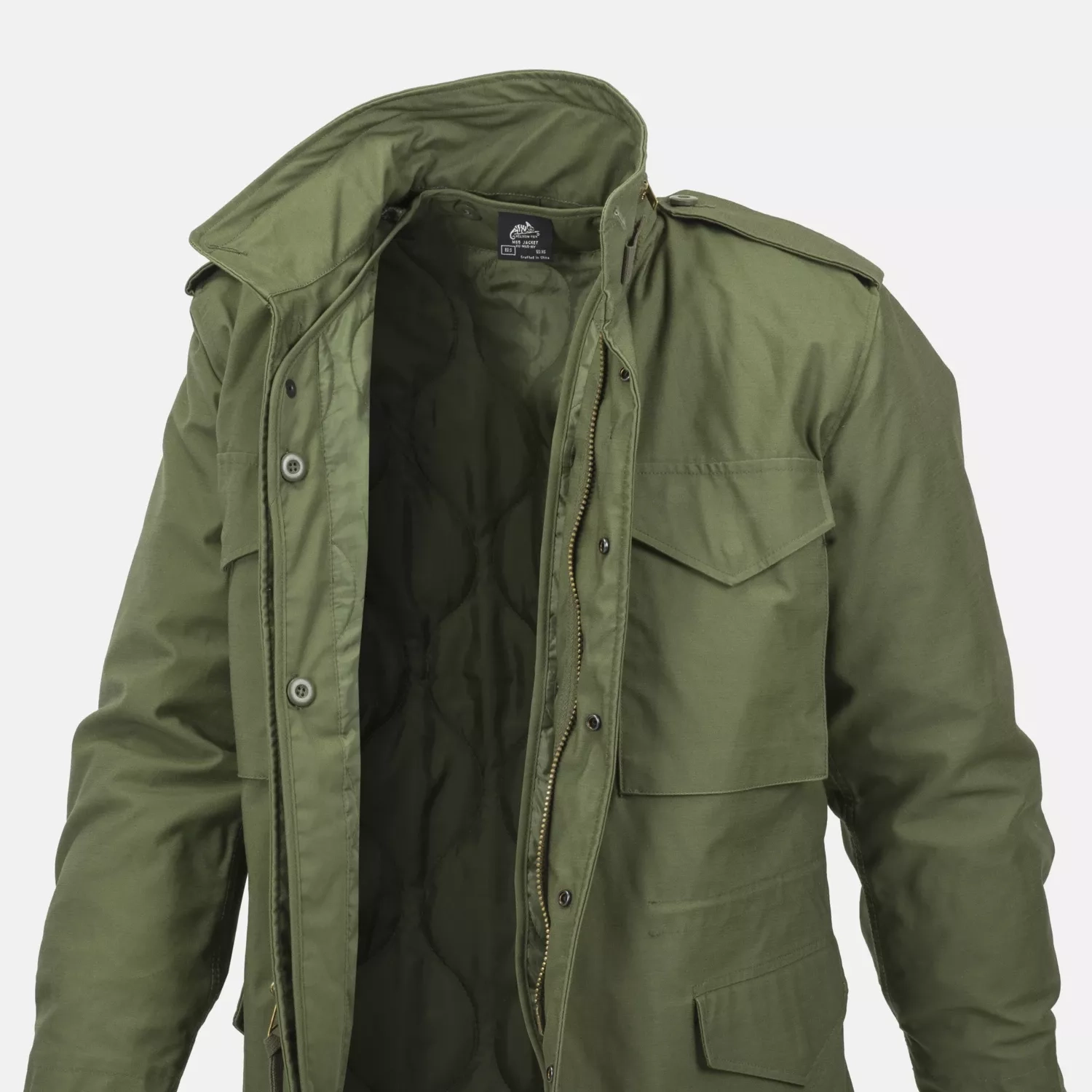 Helikon-Tex M65 Jacket - NyCo Sateen - oliivinvihreä