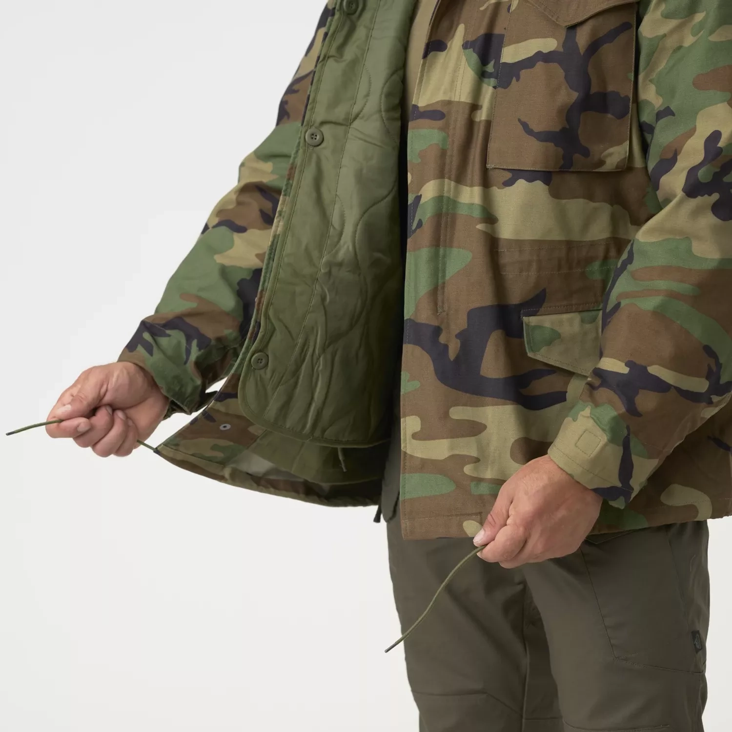 Helikon-Tex M65 Jacket - NyCo Sateen - oliivinvihreä