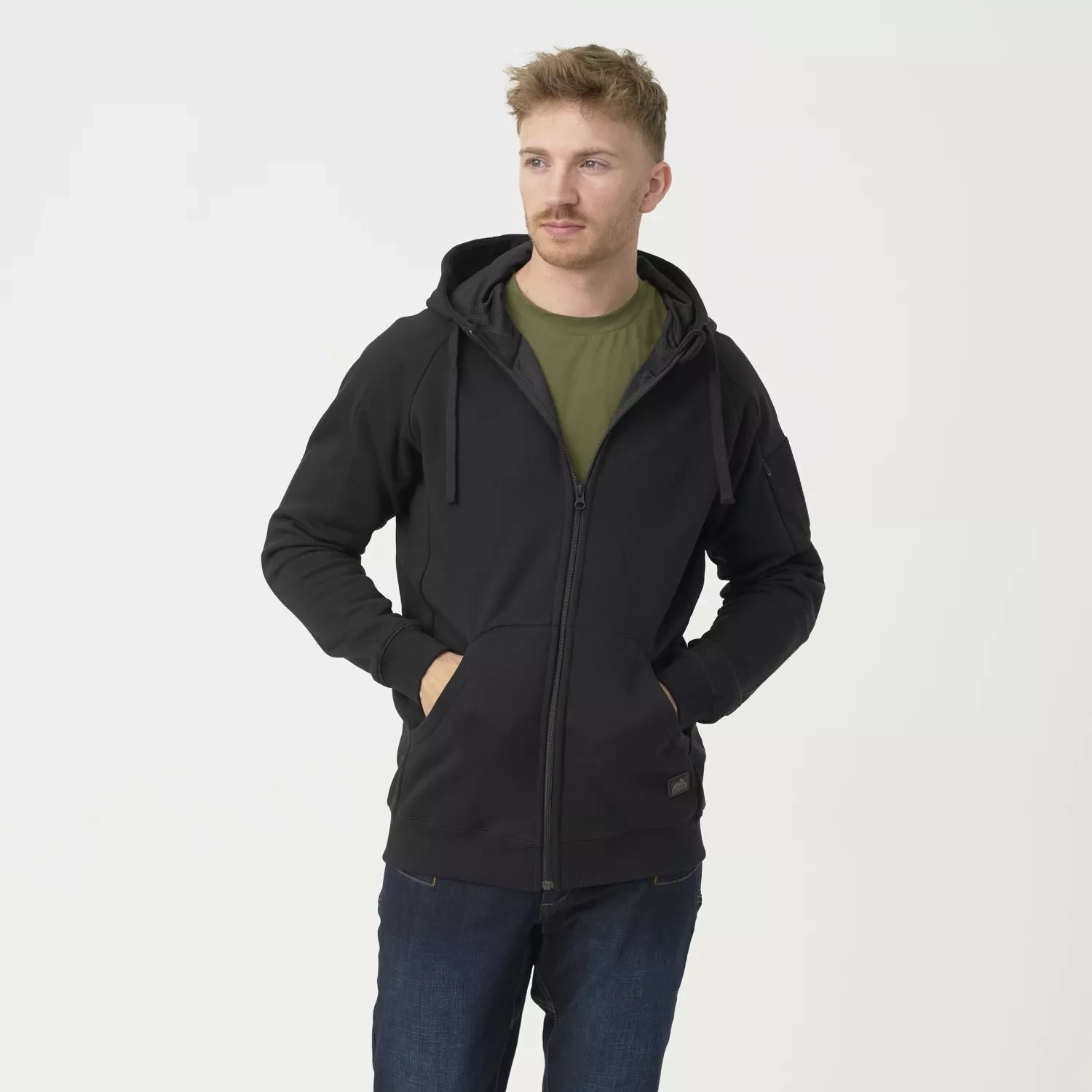 Helikon-Tex Urban Tactical Hoodie Lite - FullZip - musta