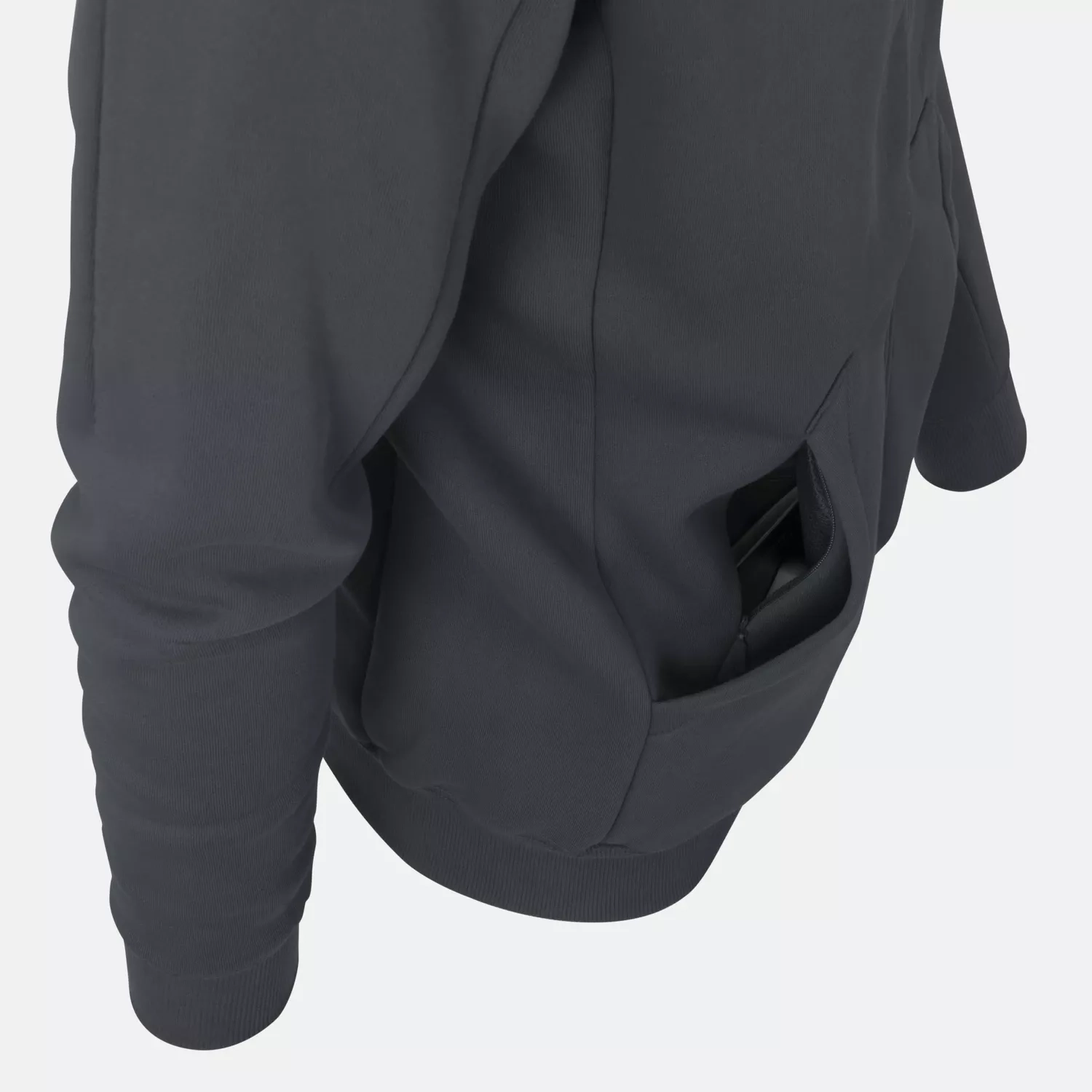 Helikon-Tex Urban Tactical Hoodie Lite - FullZip - musta