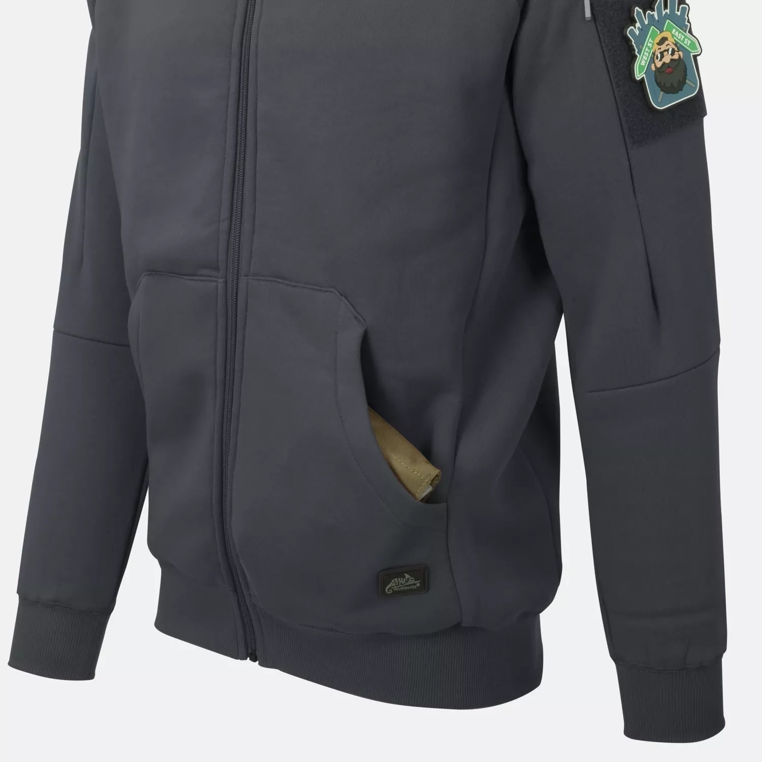 Helikon-Tex Urban Tactical Hoodie Lite - FullZip - sininen