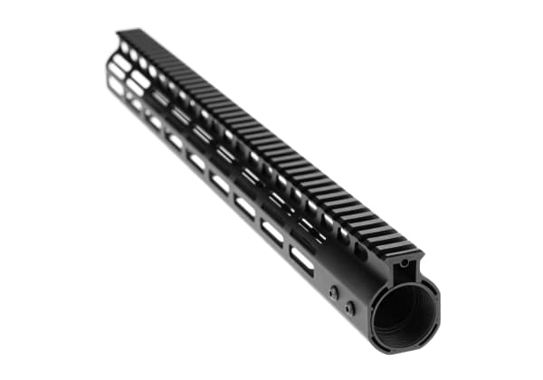 5KU 16.7" NSR MLOK Handguard - musta