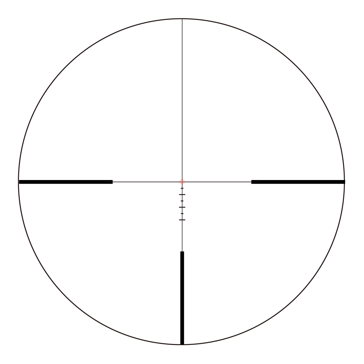 Vector Optics Continental x8 1-8x24i ED Fiber LPVO kiikaritähtäin - musta