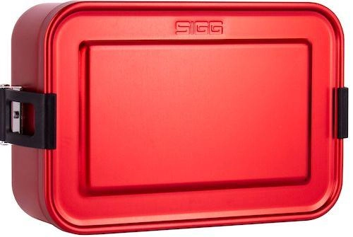 SIGG Metal Box Plus S 0.8 L eväsrasia - punainen