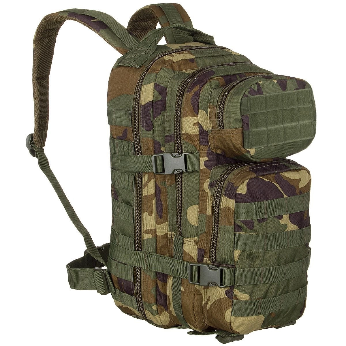 Mil-Tec pieni rynnäkköreppu, 20 L - woodland