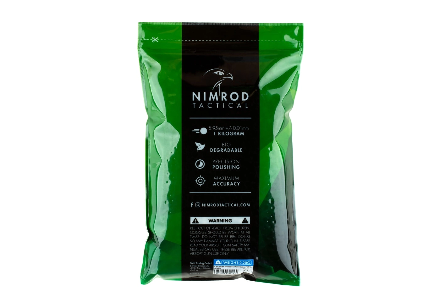 Nimrod Professional Performance 0.20g biokuulat - 5000 BB