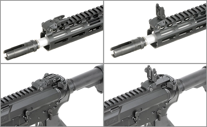 EMG Noveske N4 10.5" Gen3 Shorty 300BLK GBBR kivääri - musta