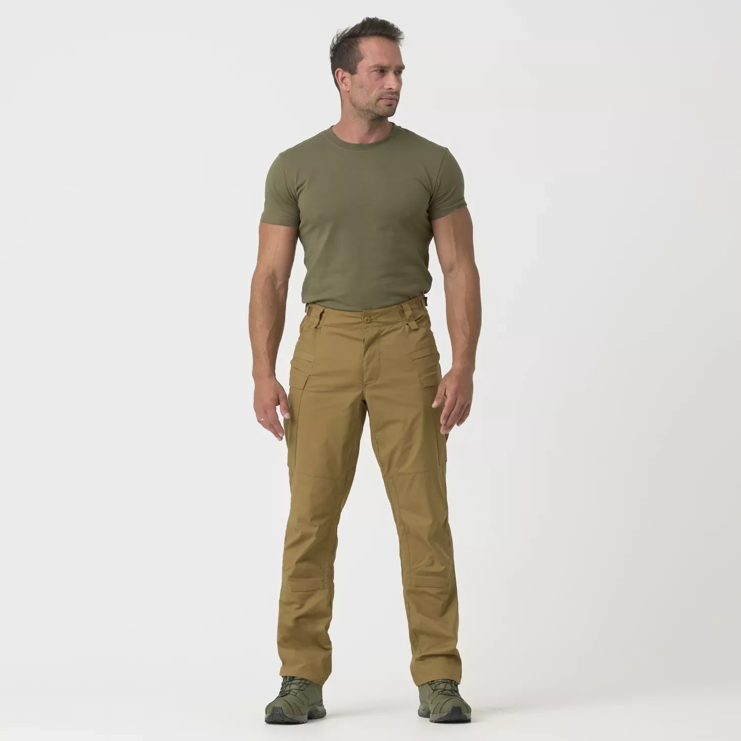 Helikon-Tex SFU Next Mk2 housut - PolyCotton Stretch Ripstop - US Woodland